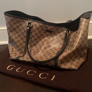 Gucci Brown Tote Bag